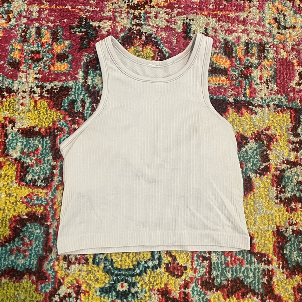 Lululemon Ebb to Street Cropped Tank
